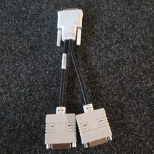 HP/Dell Single DMS-59 to Dual DVI Y Splitter Video Cable H9361 R0915 338285-009 picture
