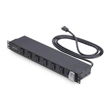 Startech 1215B8H-RACK-PDU-RA 12-OUTLET RACKMOUNT PDU 1U SERVER POWER STRIP - RIG picture