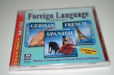 Software PC Foreign Language Series Learn German French Spanish Gold Pack picture