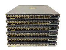 JL074A I LOT OF 6 HPE Aruba 3810M 48G PoE+ 10/100/1000BASE-T 1-Slot Switch picture