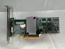 LSI L3-251121-61A SAS PCIe RAID Controller Card Full Height Bracket Installed picture