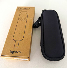 Logitech Spotlight 2 Wireless Presentation Remote Pointer w/ Carrying Case Black picture