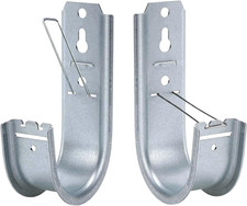 100 Pack 2-Inch Galvanized Steel Cable Support J-Hooks picture