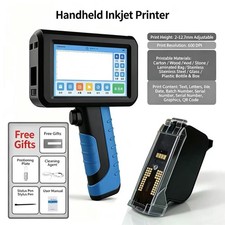 Smart Handheld Inkjet Printer Portable Date QR Code Barcode Logo Printing Machin picture