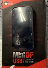 ⚡️SIIG Mini-DP Video Dock with USB 3.0 LAN Hub - Black🆕 Open Box🆕 picture