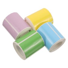4 Rolls Round Direct Thermal Labels, 2