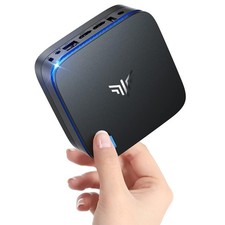 KAMRUI 4K Mini PC AK1Plus, Intel N5030 12GB LPDDR4 256GB M.2 SSD Win11 PRO WIFI5 picture