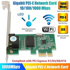 Gigabit Ethernet LAN PCI-E PCI Express Network Controller Card 10/100/1000 Mbps picture