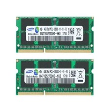 SAMSUNG 1600MHZ 8GB DDR3L RAM For Notebook Laptop PC3L-12800S DIMM 2pc 4GB 1.35V picture