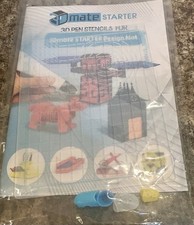 3Dmate STARTER Design Mat Print Bed Stencils Kit for 3D Pen Drawing Projects picture