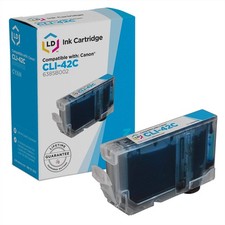 LD Comp 6385B002 CLI-42C Cyan Inkjet Cartridge for Canon CLI-42 PIXMA PRO-100 picture