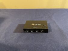 KCEVE HDMI KVM Switch, 2 Port USB and HDMI 4K@60Hz Switch Adapter Box for 2 Comp picture