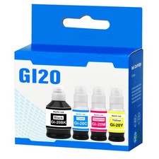 1 Combo GI20 GI-20 olor Ink Cartridge For Canon PIXMA G6020 G7020 G5020 Printer picture