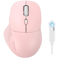 TECKNET Wireless Bluetooth Mouse, Silent Click, Rechargeable, 4800 DPI picture