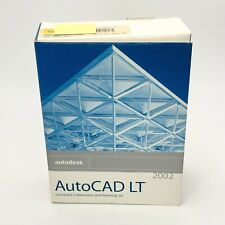 Autodesk AutoCAD LT 2002 CDs with Manual & Untested Key + Bonus LandCadd CD picture