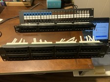 Leviton 69586-U48 - CAT 6 Universal Patch Panel - 48 Port Plus  24 Port + Quick picture