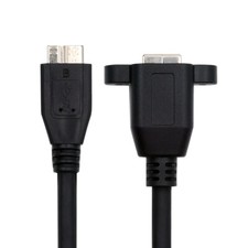 CHENYANG 5Gbps USB 3.0 Extension Cable Type-B to Micro-B for Disk Camera 30cm picture