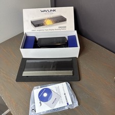 Wavlink  USB-C 4K@60 Hz Triple Dispaly Docking Station WL-UMD05 PRO **READ** picture