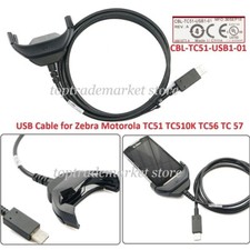 CBL-TC51-USB1-01 USB Data Transfer Cable for Zebra  TC51 TC510K TC56 57 picture