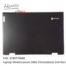 10pcs New For Lenovo 500e Chromebook 2nd Gen 81MC LCD Rear Lid Cover + Antenna picture