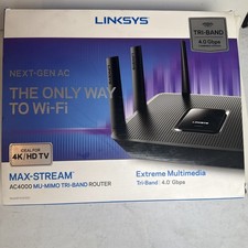Linksys Max-Stream AC4000 Tri-Band WiFi Router (EA9300)  Tested picture