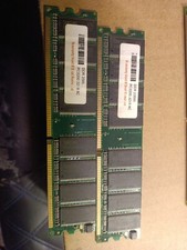 2x 512MB Samsung DDR1 RAM PC3200 32x8 8c Desktop Memory  Samsung  1 GB Total picture