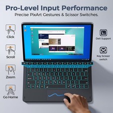 🔥Samsung Galaxy Tab S10 FE+ Plus  Magic Magnetic Keyboard Case Folio-Backlit picture