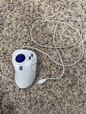 Vintage A4 Tech Scroll 4D TrackBall WWT-13 Large CAD Mouse Tested Works picture