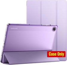 Slim Tri-Fold Folio Cover Case for 11-Inch Samsung Galaxy Tab A9+ 2023, Light Pu picture