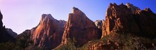 Landscape nature mountains dual monitors cliff zion Custom Gaming Mat Desk picture