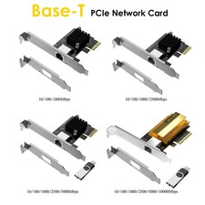 PCIe to RJ45 1G/2.5G/5G/10G Express Network Card CAT5E x4/x8/x16 for Win/Linux picture