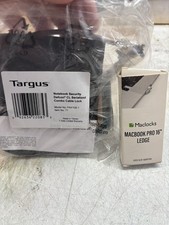Targus DEFCON T-Lock Serialized Combo Cable Lock Laptop PA410S-1 Ledge Lock Slot picture