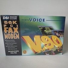 Digicom Systems V.90 56K Internal PCI Fax Modem For Windows 95/98 New In Package picture