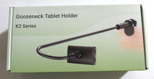 Gooseneck Tablet Holder for Kindle Reading in Bed with Page Turner Remote, Ha... picture