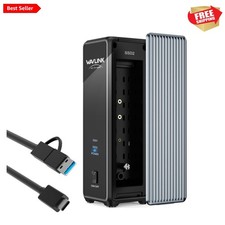 M.2 SSD Cloner, 20Gbps Dual NVMe Enclosure for NVMe M-Key/B+M-Key SSDs, Tool-... picture