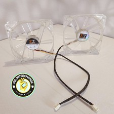 Xigmatek Crystal 140mm White LED Case Fan - CLF-F1454 - 1000 RPM 63.5 CFM (B1) picture