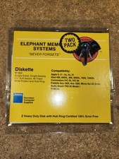 Elephant Memory Systems 5.25 floppy Single Sided Single Density Disks NEW  picture