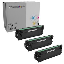 DI Toner Cartridge Replacement Compatible HP 212A Black (3-Pack) picture
