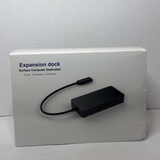 Surface Expansion Dock Triple Display 12-in-1 Dual 4K HDMI+VGA For Surf Pro picture