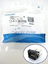 Commscope/Systimax GigaSpeed Cat6 Modular Jack, Black MGS400-003 ~STSI picture
