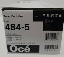 Oce' Imagistics Toner Cartridge 484-5 Black New Unopened Box 7500 Yield picture