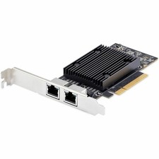 StarTech 2-Port PCIe 10Gb Ethernet Network Card, Dual RJ45 10GBase-T/Gigabit, picture