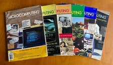 Lot of (6) 1980 Kilobaud Microcomputing Magazines Jan-Jun PET Apple II TRS-80 picture