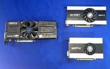 Graphics Card Radeon Mixed Lot XFX R7750 / SAPPHIRE HD 5870- Tested/Good Lot x 3 picture