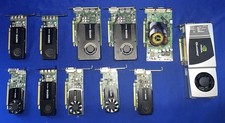 Nvidia Quadro Mixed Lot of Video Graphics Cards - Tested/Good - Lot of 11 - READ picture