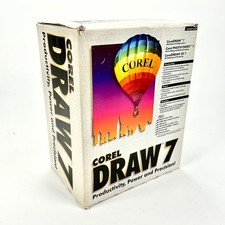 Corel Draw 7 CorelDRAW Series CD ROM 70-ENG0 Vintage Computing picture
