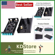 High-Performance 6 Port Multimode Fiber Enclosure with Zirconia Ferrule Feature picture