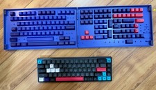 Akko 3068B Plus Keyboard and Neon ASA Keycap Set picture