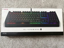 Alienware AW410K RGB Mechanical Gaming Keyboard Cherry MX Red - New, Sealed picture