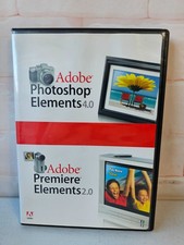 Adobe Photoshop Elements 4.0 & Adobe Premiere 2.0 Brand New Sealed picture